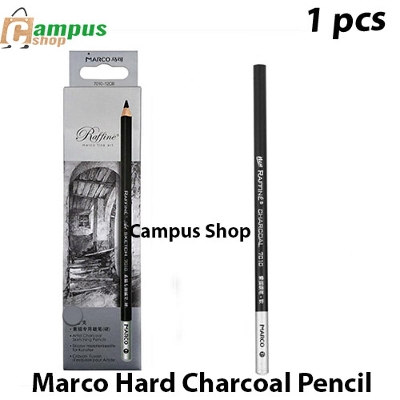 Picture of Marco Hard  Charcoal Pencil, Art Charcoal Pencil,1pcs/Lot Charcoal Pencil Set Professional Art Drawing Sketching Pencils - 1 pcs