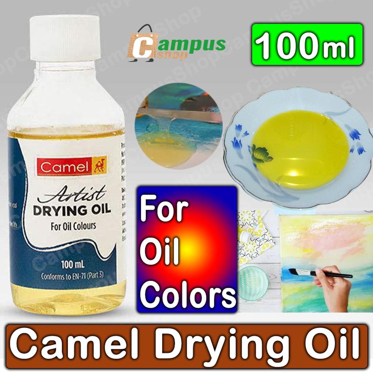 Picture of Camel Drying Oil for Oil Painting- 100ml Jar for Artists