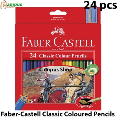 Picture of Classic Coloured Pencils- 24 pcs