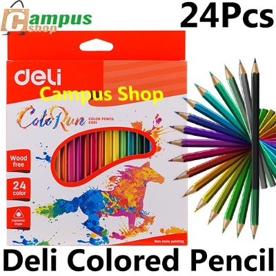 Picture of Deli 24 Color Pencils for Artist