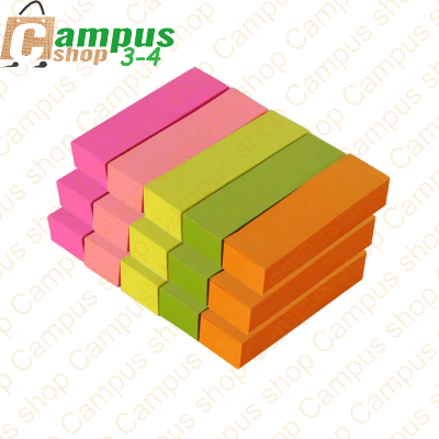 Picture of Indulge Durablity - Unique Make - Colourfull Sticky Notes 5 Colors 100 Sheets - Sustainable Option - Exclusive Experience