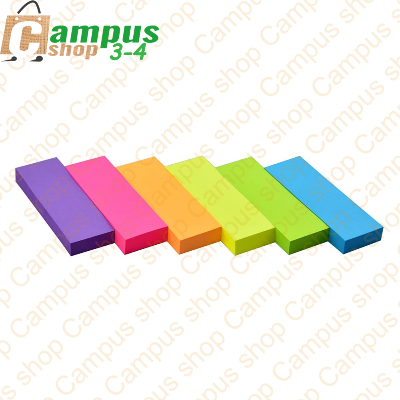 Picture of Indulge Durablity - Unique Make - Colourfull Sticky Notes 5 Colors 100 Sheets - Sustainable Option - Exclusive Experience