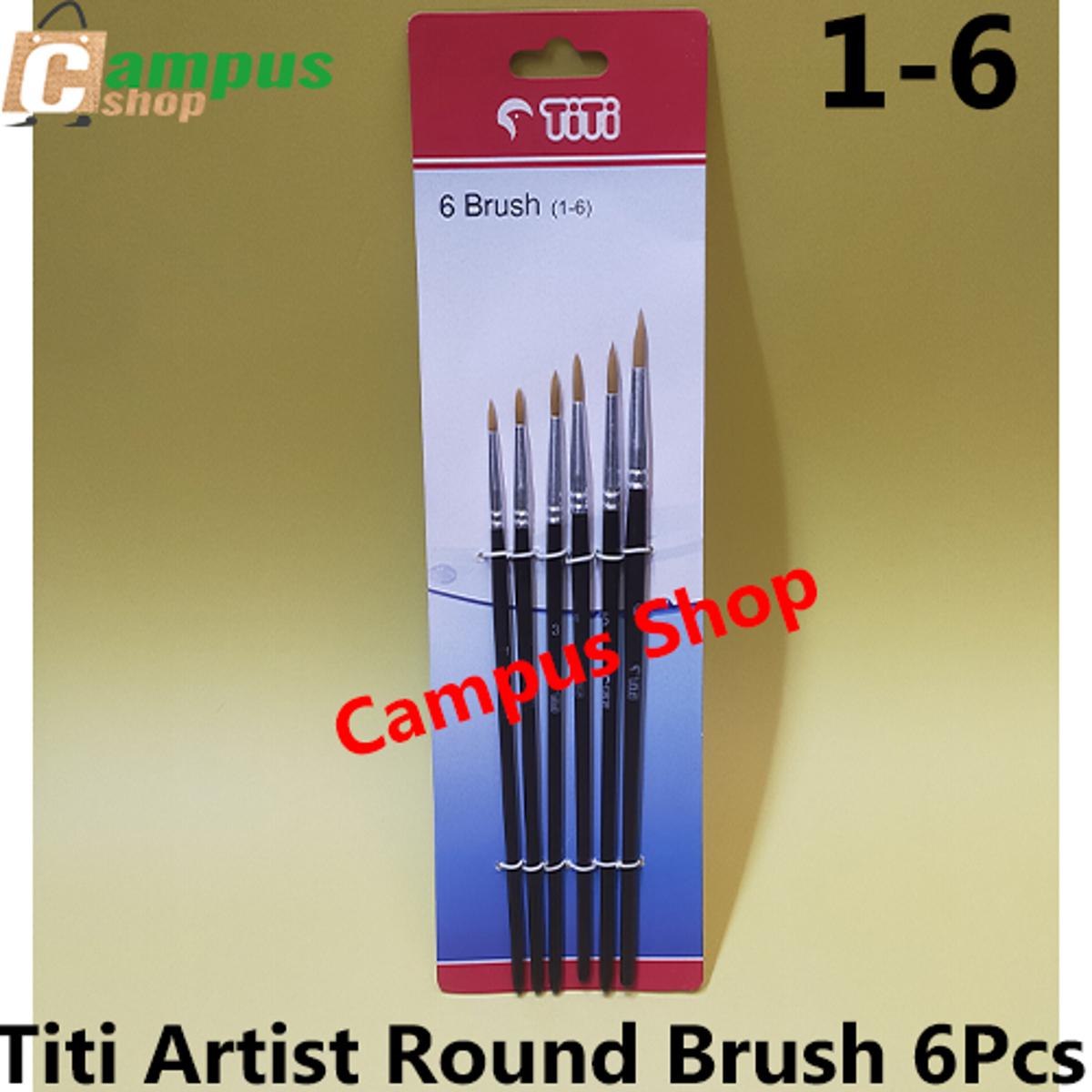 Picture of Titi Artist Round Color Brush Set(12Pcs,6Pcs,6Pcs)