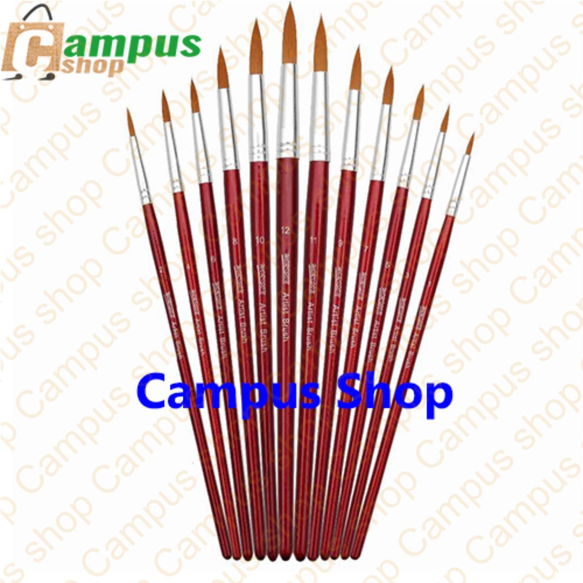 Picture of Worison Artist Round Brush 12 Pcs