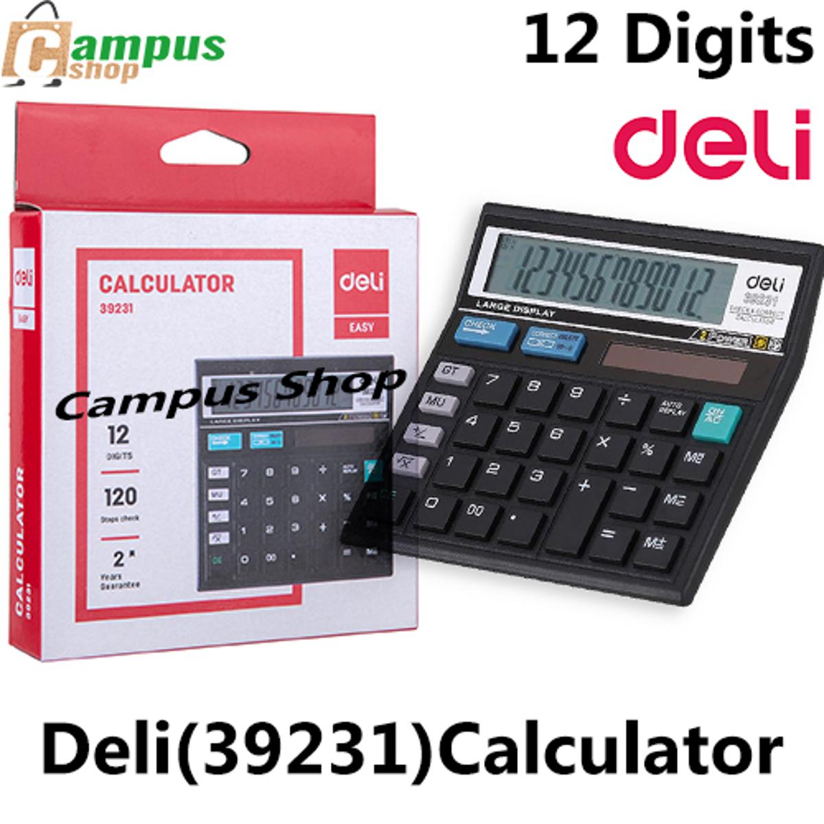 Picture of Deli-(39231) Calculator 12 Digits
