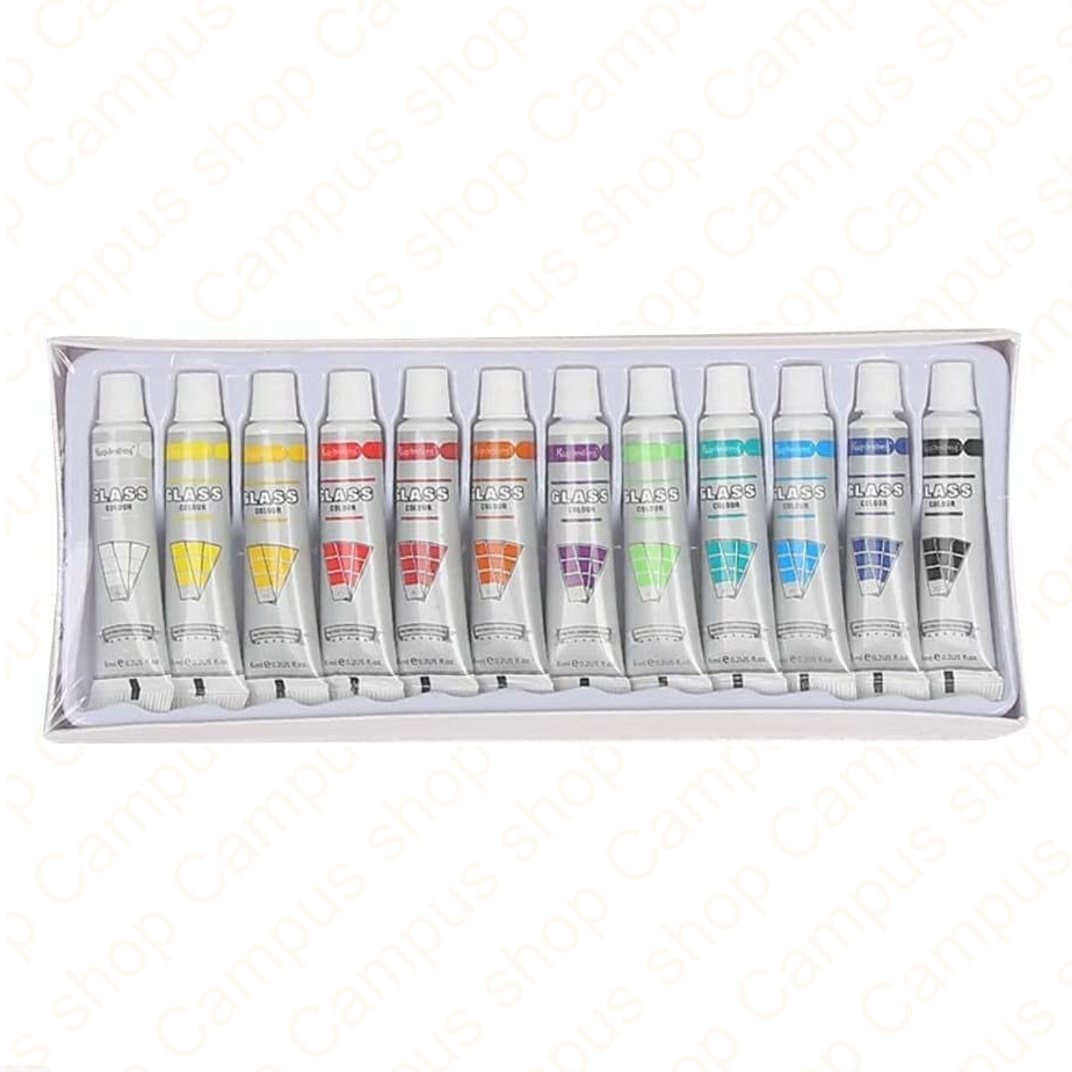 Picture of Keepsmiling Glass Colour 12ml Tubes12 Shades