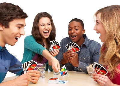 Picture of Uno Number 1 for Family Fun! Card Game/UNO H20 Card Game Waterproof Cards