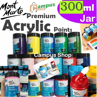 Picture of Mont Marte Acrylic Colour  Paint 300Ml Jar For Professional Artists - Water Color