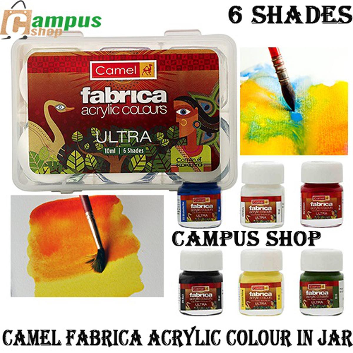 Picture of Camel Fabrica Acrylic Ultra Colors - 10Ml , 6 Shades