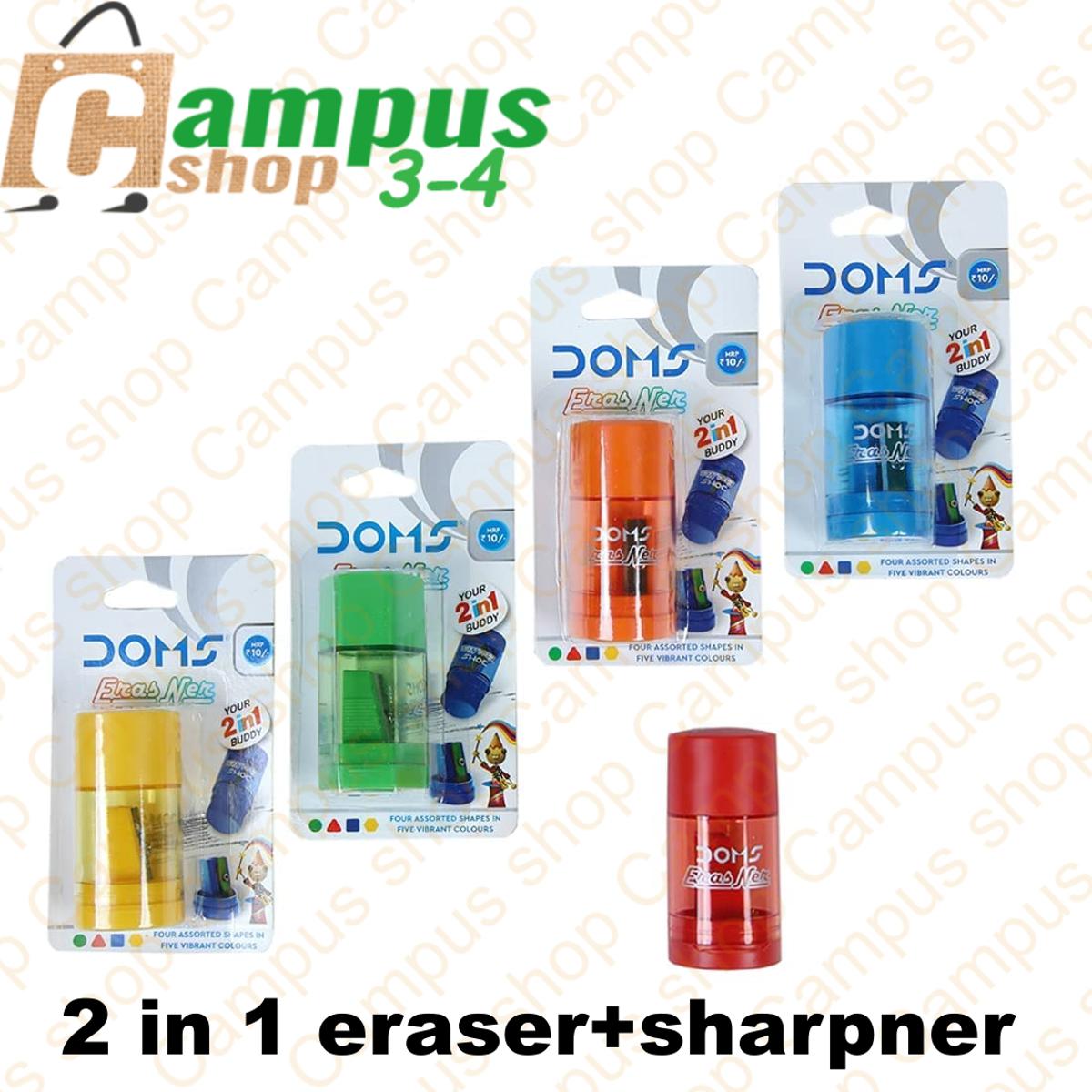 Picture of Doms Erasner 2in1 ( Sharpener + Eraser)