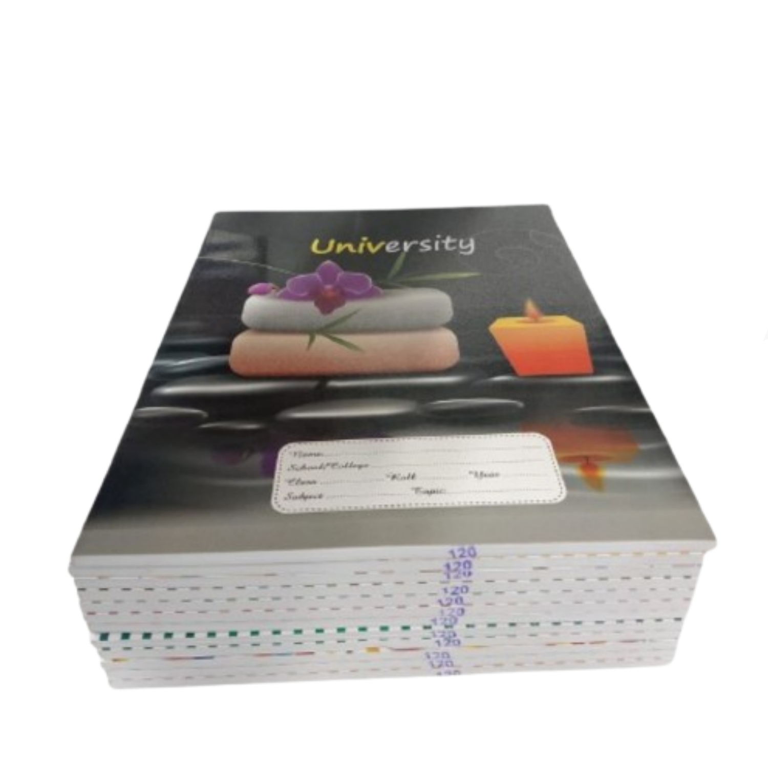 Picture of University Note Book Khata (Math) 120, 200, 300 Page 6/12 Pcs