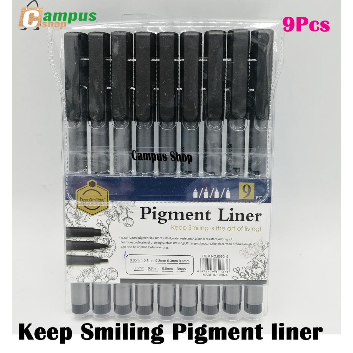Picture of Keep Smiling Pigment liner 9 pcs set