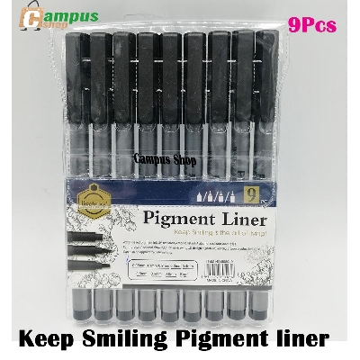 Picture of Keep Smiling Pigment liner 9 pcs set