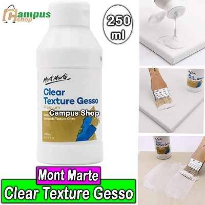 Picture of Mont Marte Premium Clear Texture Gesso Acrylic Medium 8.45oz (250ml)