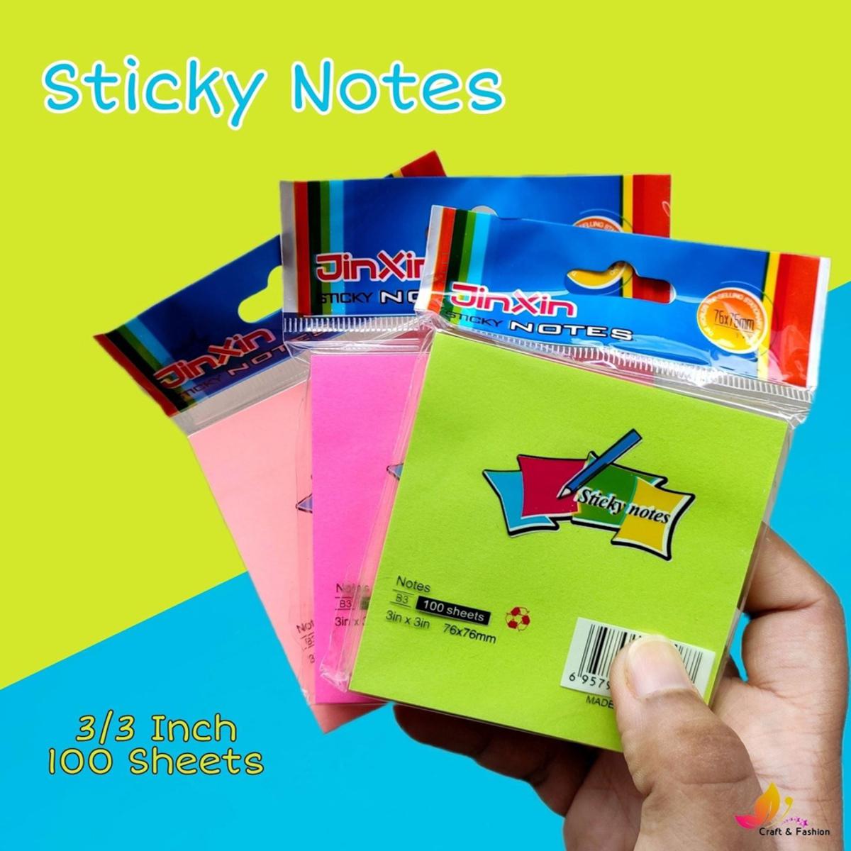 Picture of Sticky Note 100 Sheets-Square