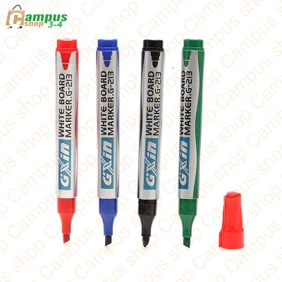 Picture of White Board Refillable Marker 12 pcs (6 Black, 2 Red, 2 Blue, 2 Green)
