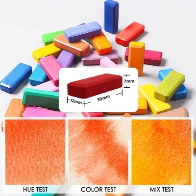 Picture of Keep Smiling Watercolors Cake Paint 24 Color Box For Professional Artists