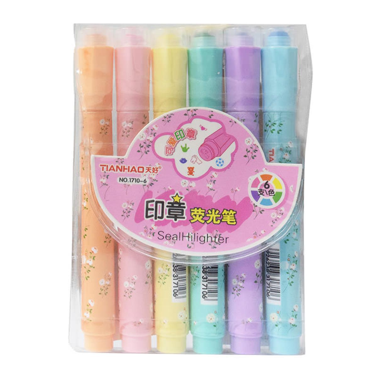 Picture of Tianhao 6 pcs Books Highliter Set