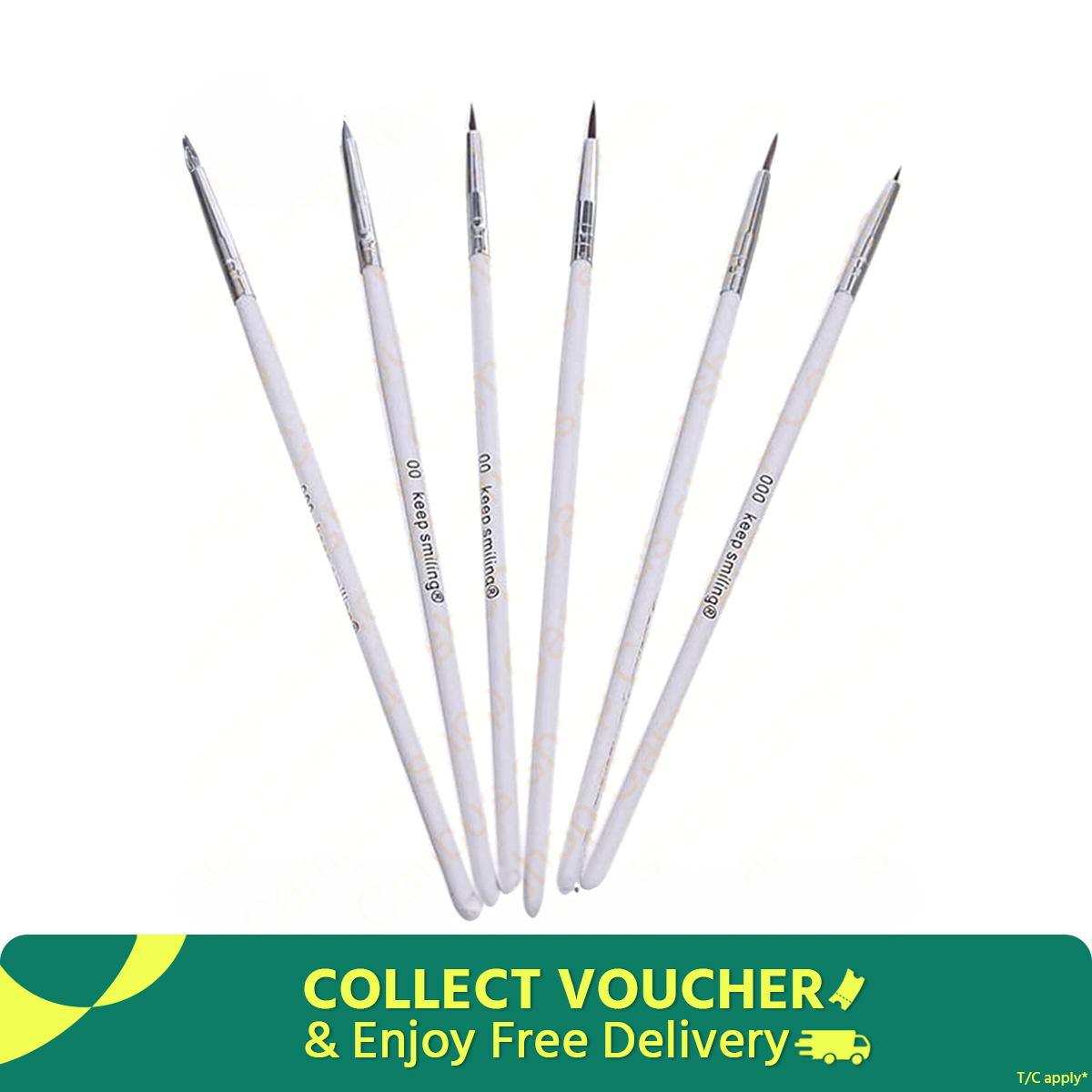 Picture of Keep smiling 0,00,000 size brush