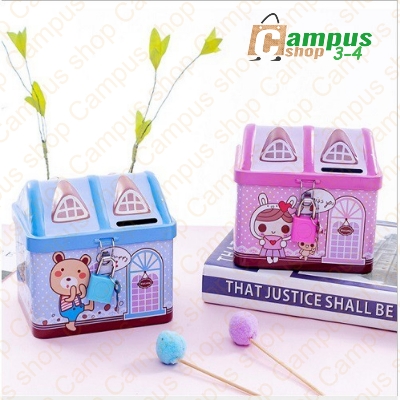 Picture of Coin Box for kids Blue and Pink colour