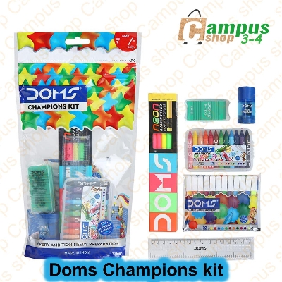 Picture of DOMS Champions Kit 6pcs Art Set for Kids Education, painting, Drawing & Arts