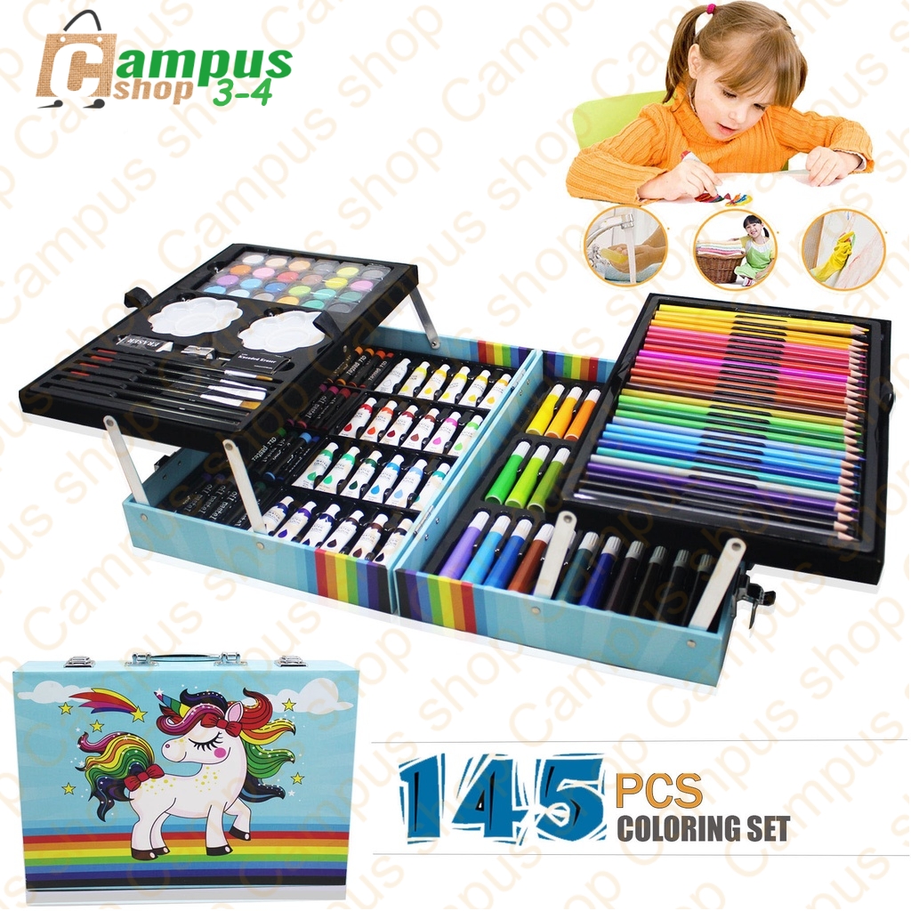 Picture of Kids 145 pcs art set for colouring and drawing