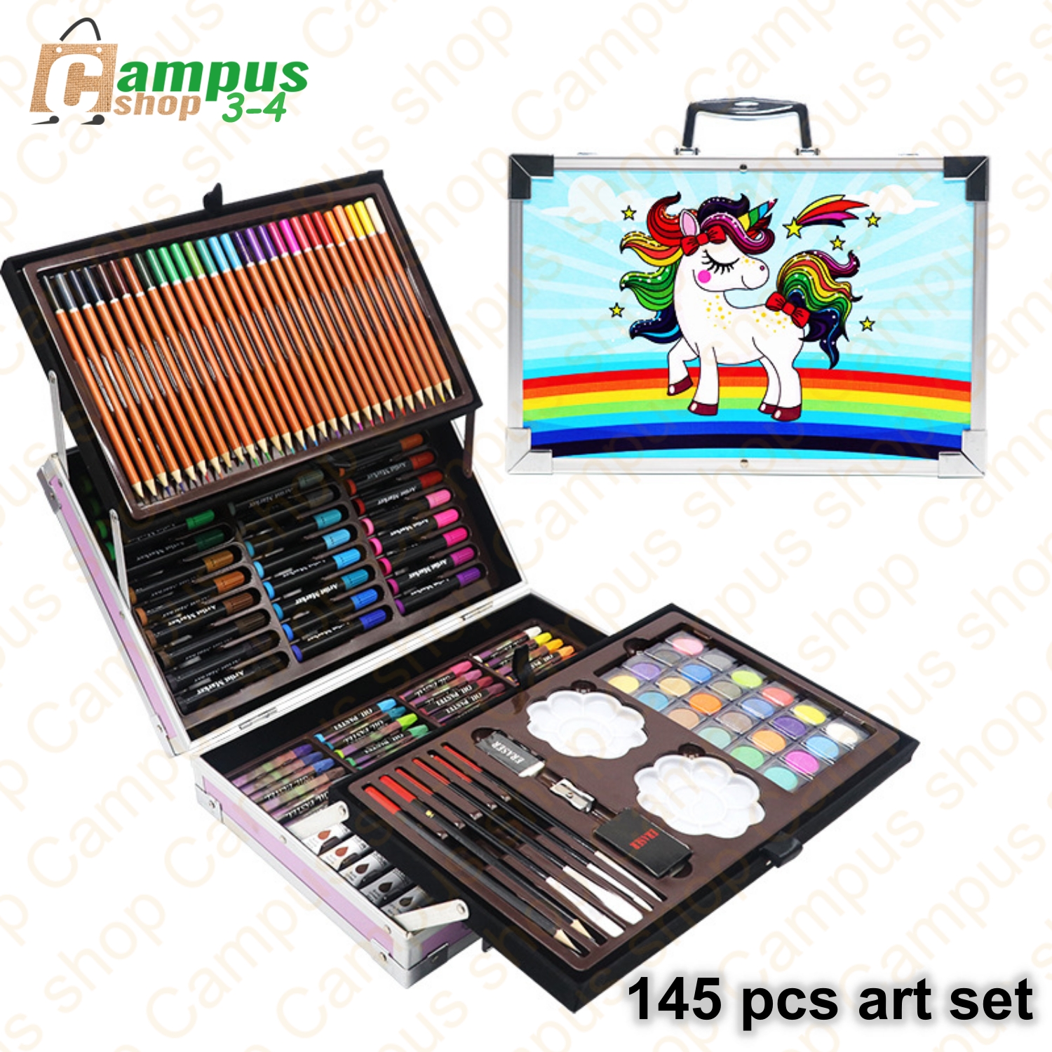 Picture of Kids 145 pcs art set for colouring and drawing