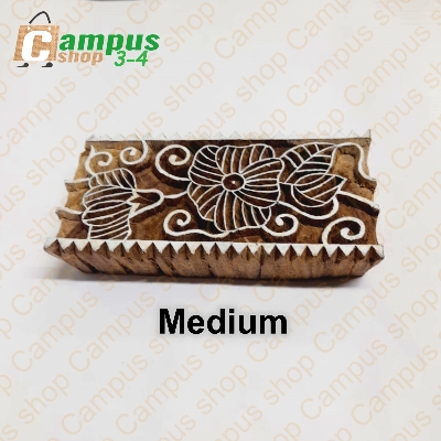 Picture of Block and Handpaint art Dise for artist