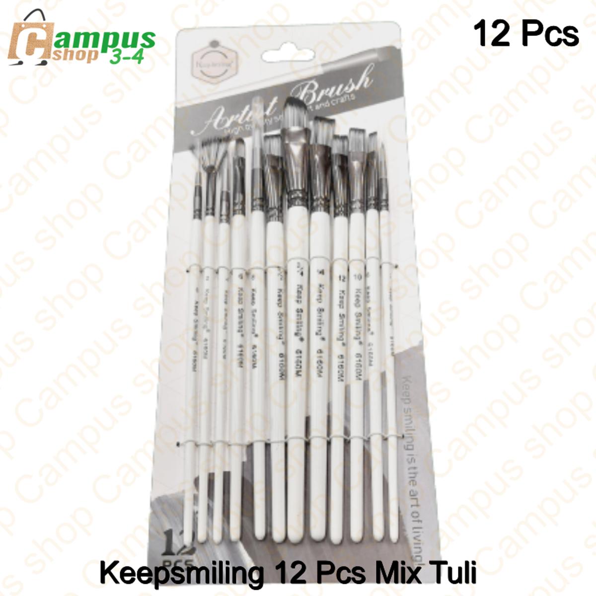 Picture of Keepsmiing Artist Brush High Quality Set of 12 Pcs