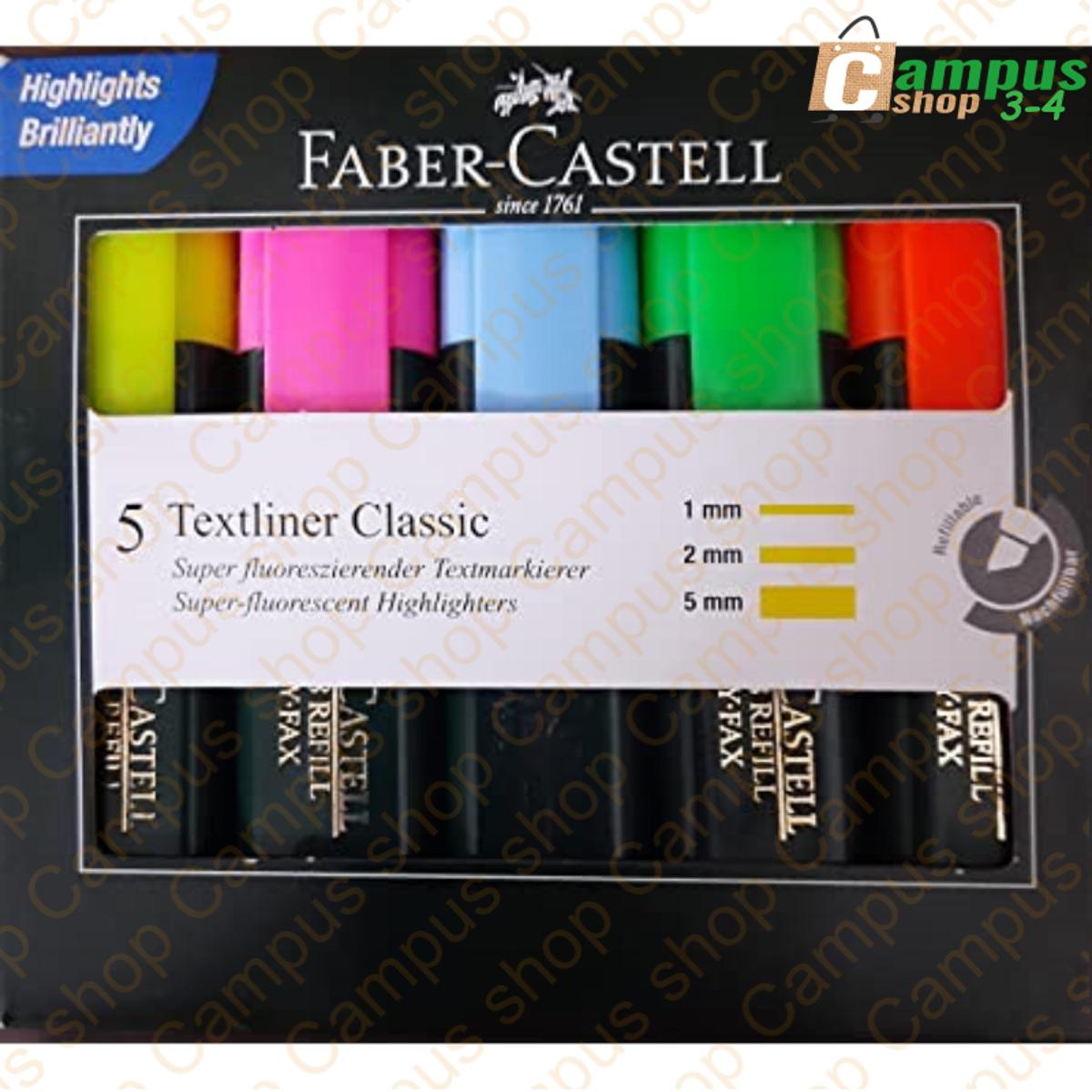 Picture of Classic Textliner - Multicolour set of 5 pcs