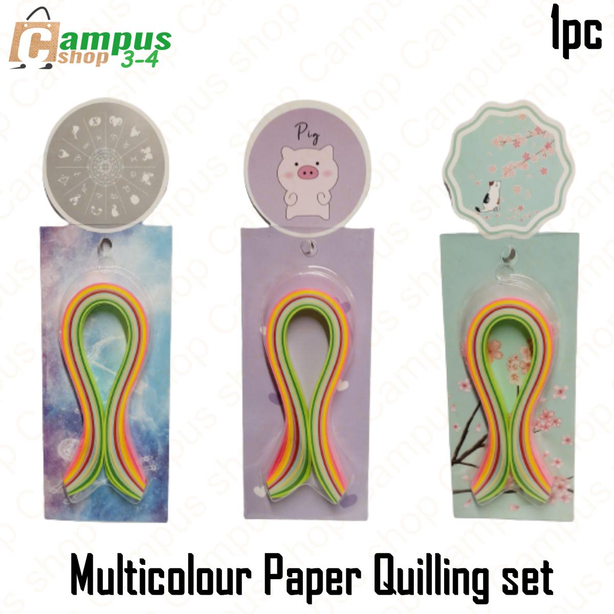 Picture of Campus Shop Multicolored Paper Quilling Set(1pc)
