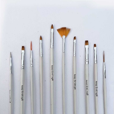 Picture of Keep Smiling Fine Detailing Brush Set of 10