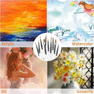 Picture of Keep Smiling Fine Detailing Brush Set of 10
