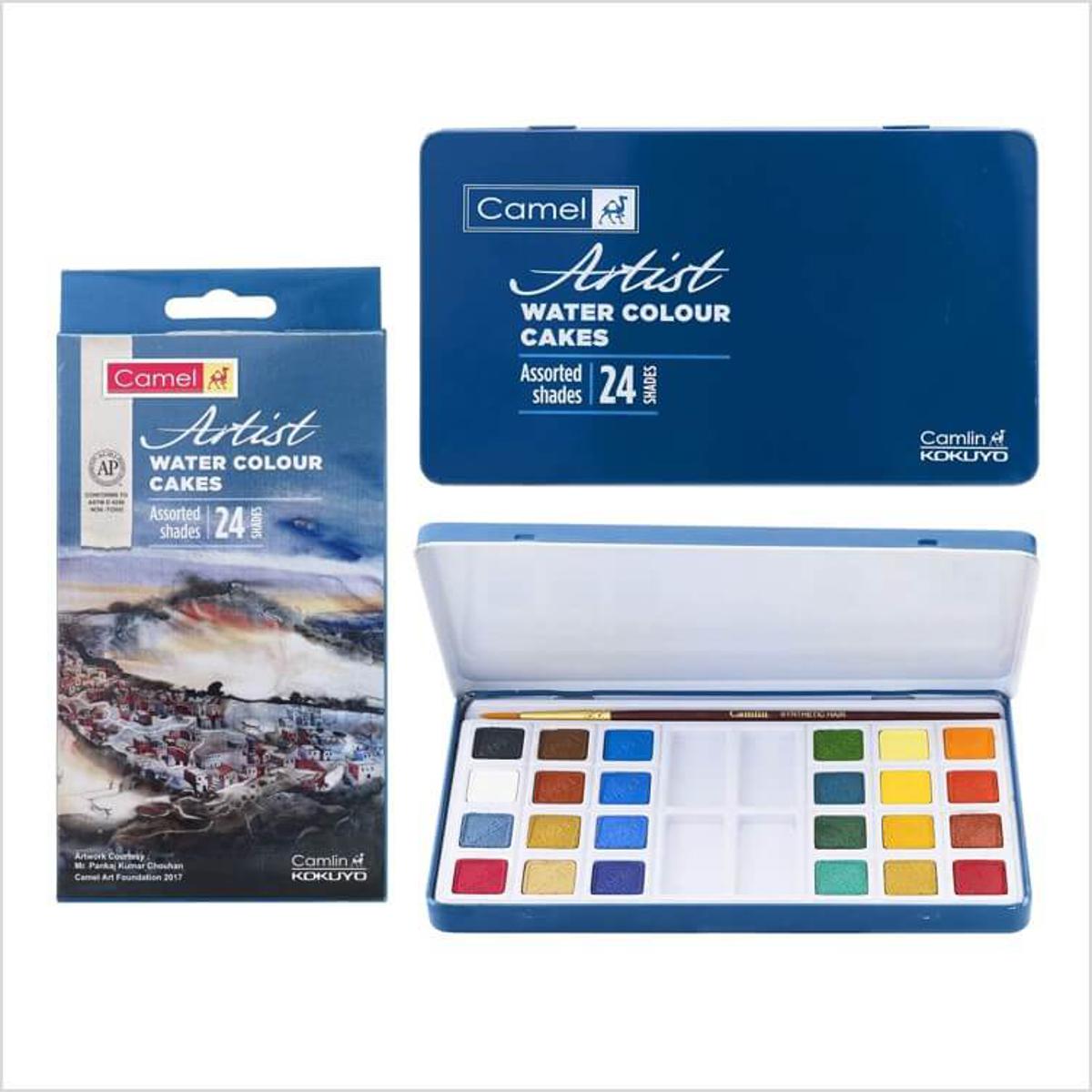 Picture of Camel Artist water color cake - Pack of 24 Shade