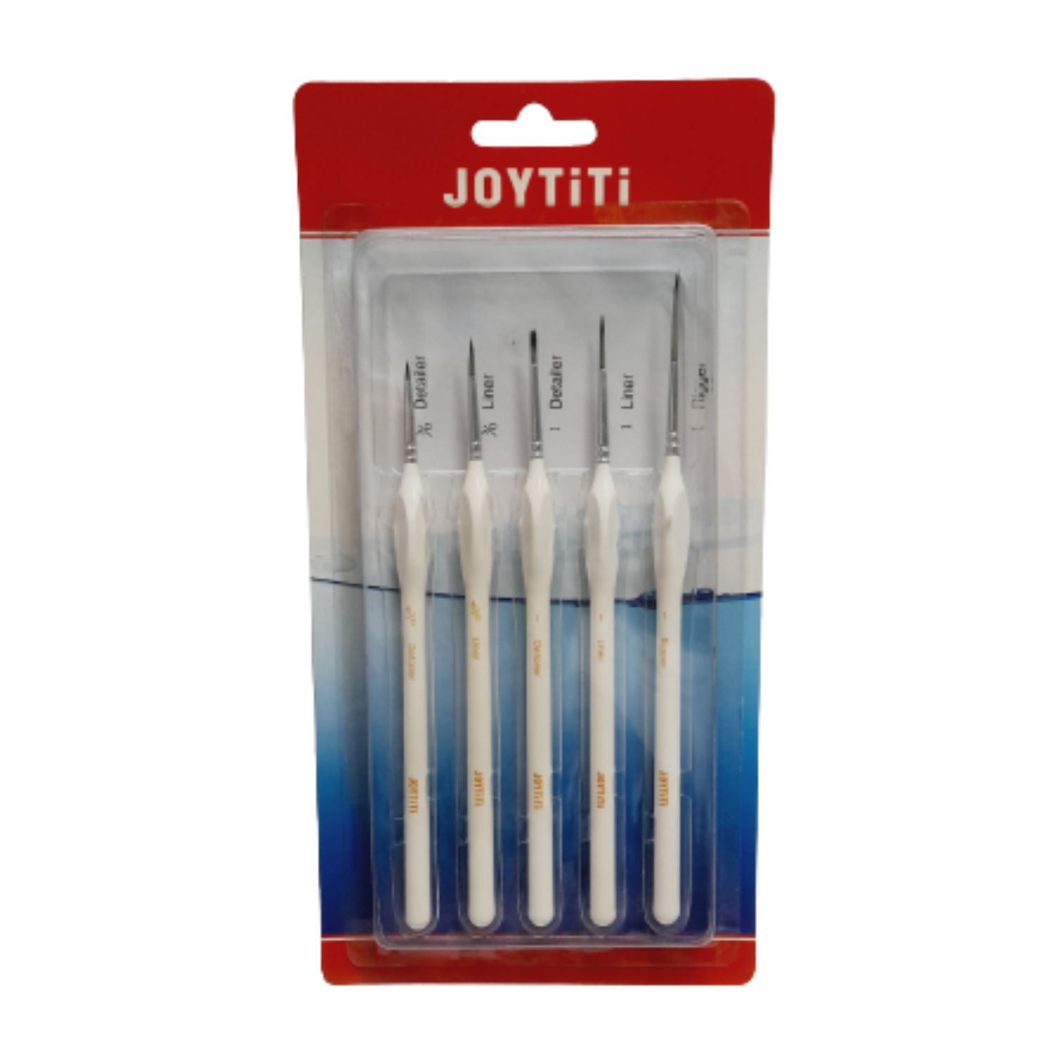 Picture of Joy Titi Micro Painting Brush - 5 pcs (2 Detailar, 2 Liner, 1 Rigger)