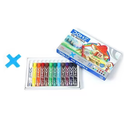 Picture of DOMS OIL PASTELS 12 SHADES(new)