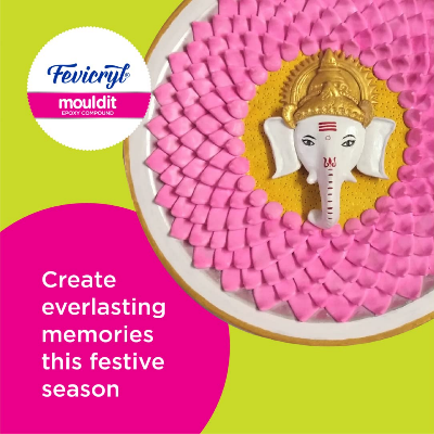 Picture of Fevicryl Mould It, 900 g, Clay Set for Modelling and Sculpting, Air Dry Clay for Art and Craft, Gift for Artists, Students, Children