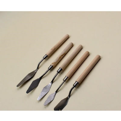 Picture of Keep Smiling Palette Spatula Pack of 5 Pcs