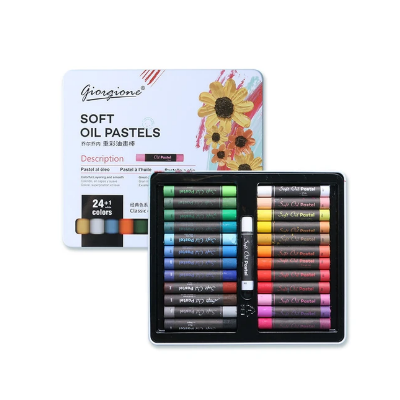 Picture of Giorgione Heavy Color Oil Pastel Super Soft Iron Box Set 24