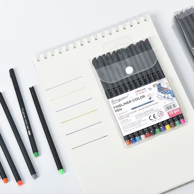 Picture of Giorgione Fineliner Pen Set 0.4mm Tip 24 Colors