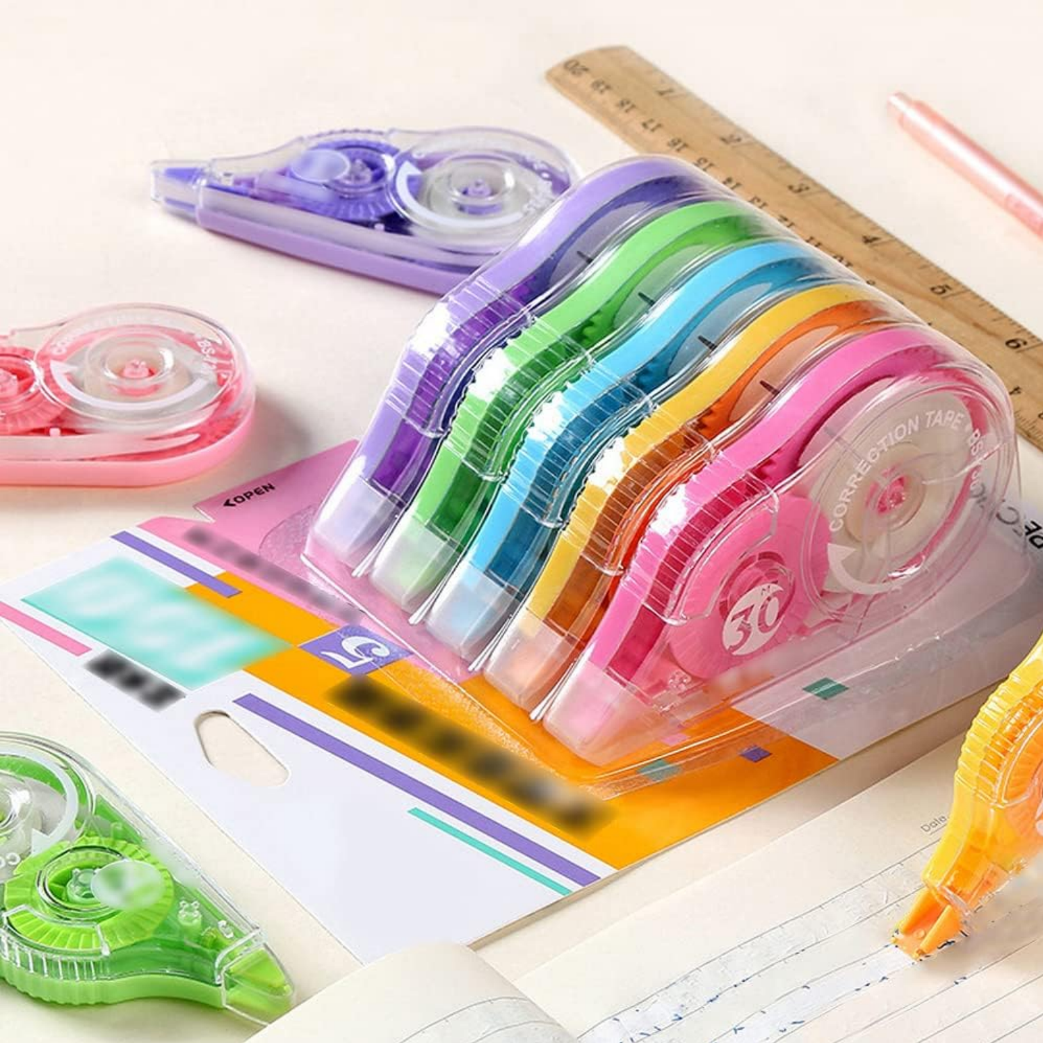 Picture of Bo Bo Correction Tape 36 Pet (YS-36122)