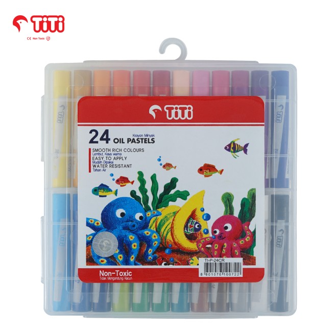 Picture of Oil-Pastel TI-P-24CR (24 Colors)