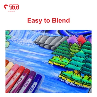 Picture of Oil-Pastel TI-P-24CR (24 Colors)