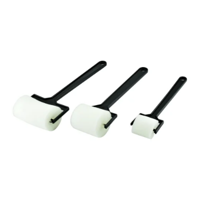 Picture of Set of 3 Paint Rollers 1, 1.5 & 2 Feet Size with Tray for Painting