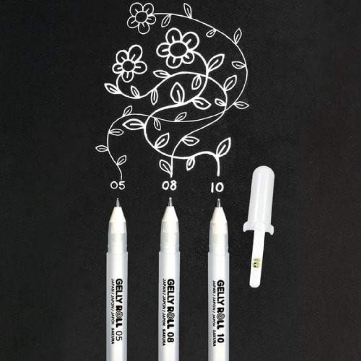 Picture of Sakura Gelly Roll gel pens - white 0.8(1pc)