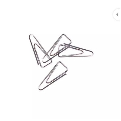 Picture of Square Triangle Paper Clip, 625, 25mm, Triangle Shape