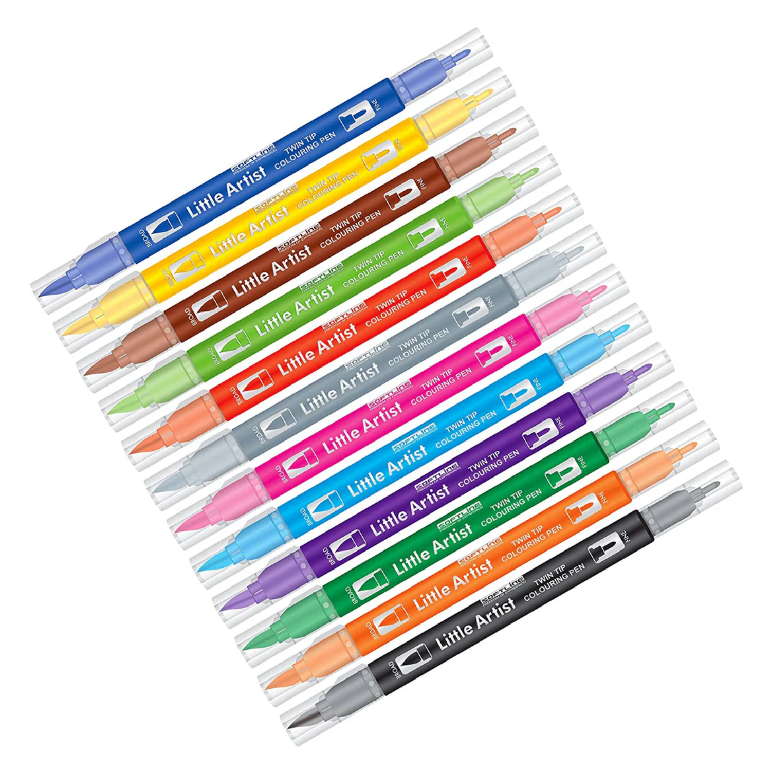 Picture of Add Gel Little Artist Brush Pen Set of 12 Dual Tip