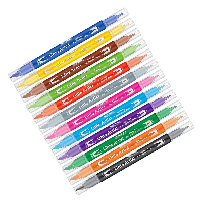 Picture of Add Gel Little Artist Brush Pen Set of 12 Dual Tip