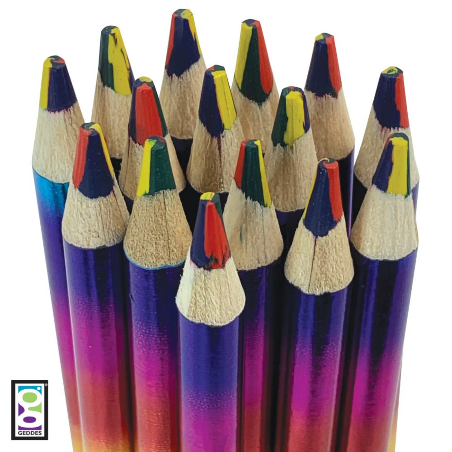 Picture of 4 in 1 Rainbow colour pencil for kids