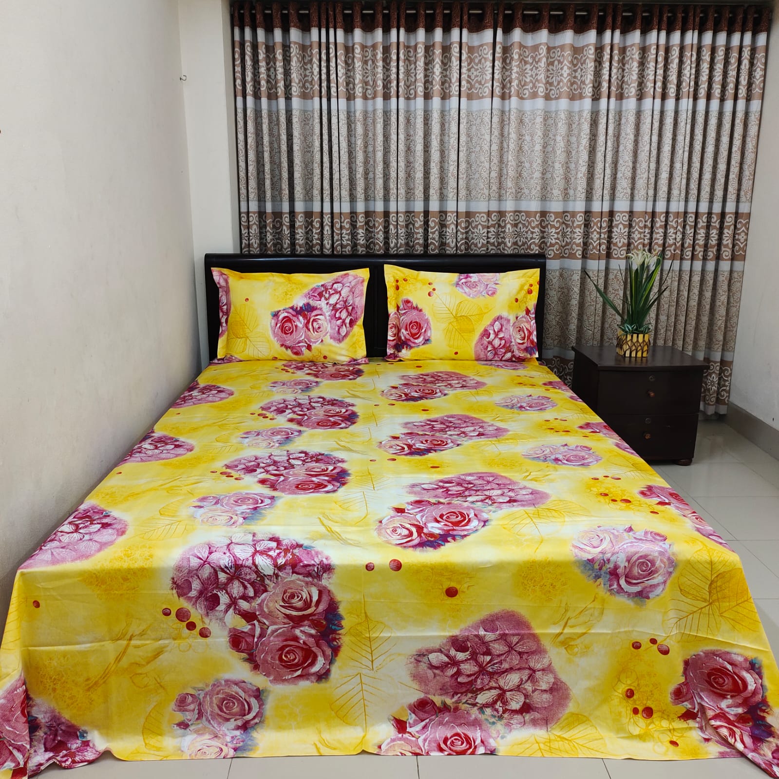 Picture of Bedsheet – King Size – 3 Pecs Set